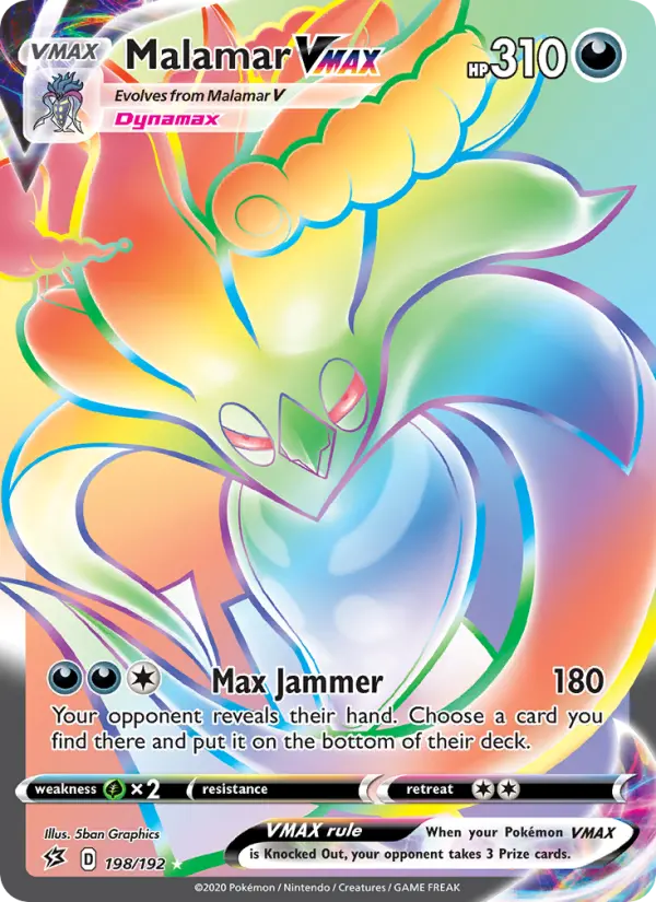 Malamar VMAX — Rebel Clash card #198
