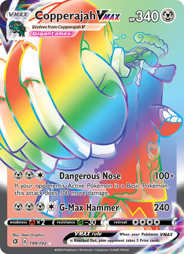 Copperajah VMAX — Rebel Clash card #199