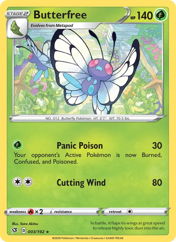 Butterfree — Rebel Clash card #3