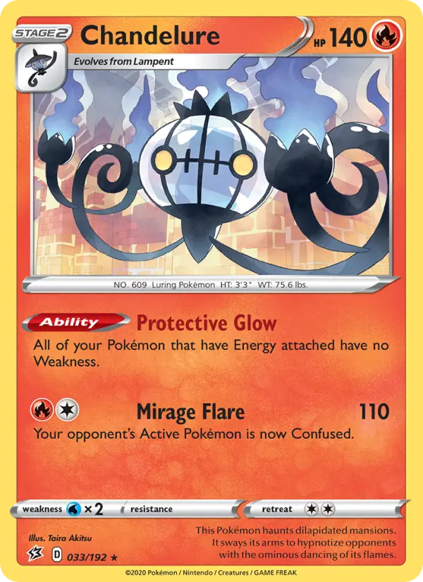 Chandelure — Rebel Clash card #33