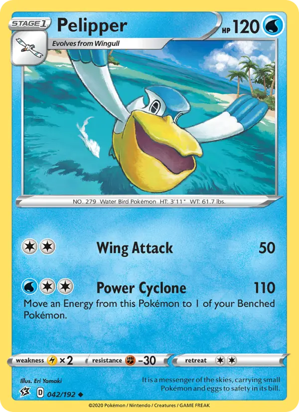 Pelipper — Rebel Clash card #42