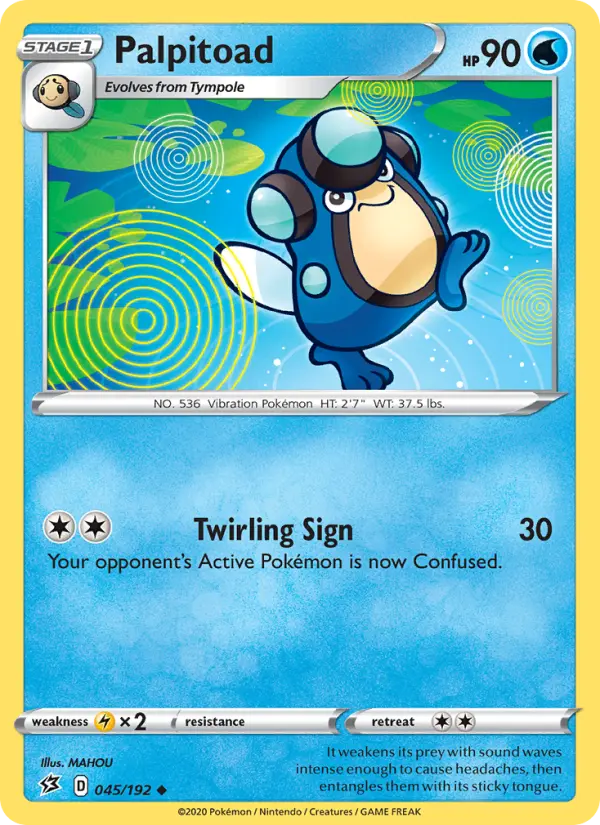Palpitoad — Rebel Clash card #45