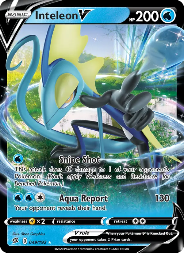 Inteleon V — Rebel Clash card #49