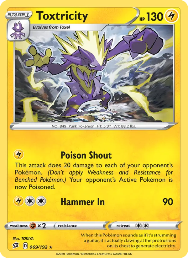 Toxtricity — Rebel Clash card #69