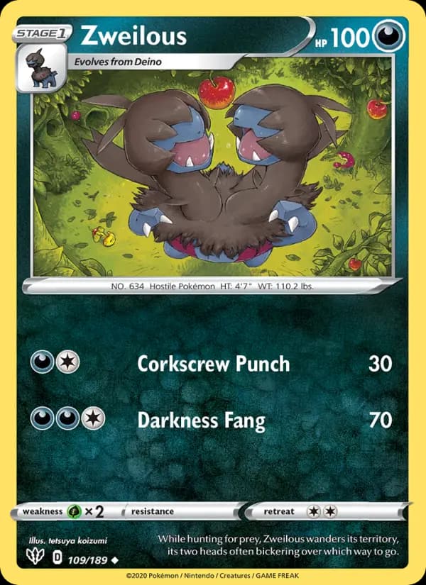 Zweilous — Darkness Ablaze card #109
