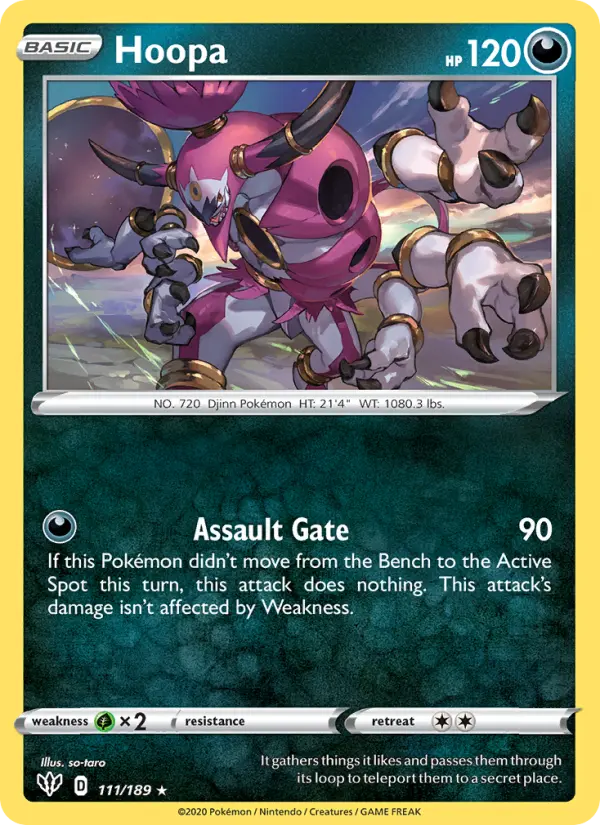 Hoopa — Darkness Ablaze card #111