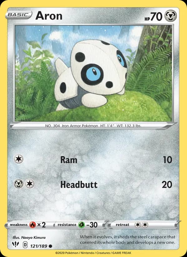 Aron — Darkness Ablaze card #121