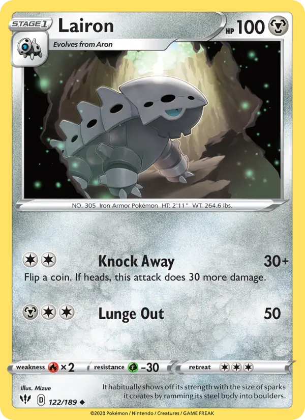 Lairon — Darkness Ablaze card #122