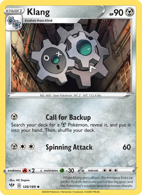 Klang — Darkness Ablaze card #126