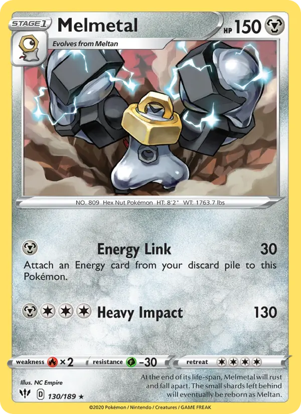 Melmetal — Darkness Ablaze card #130