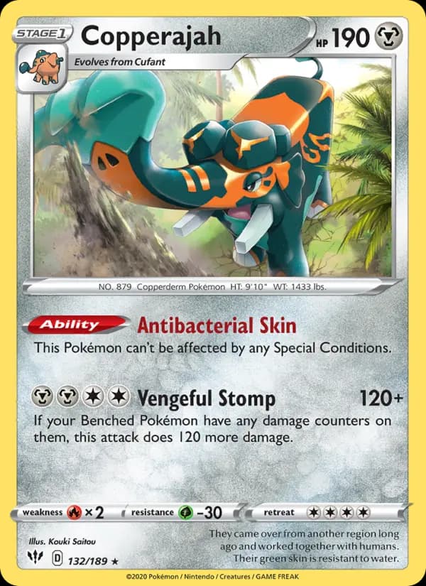 Copperajah — Darkness Ablaze card #132
