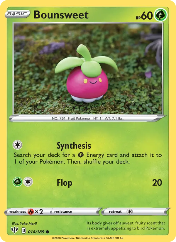 Bounsweet — Darkness Ablaze card #14