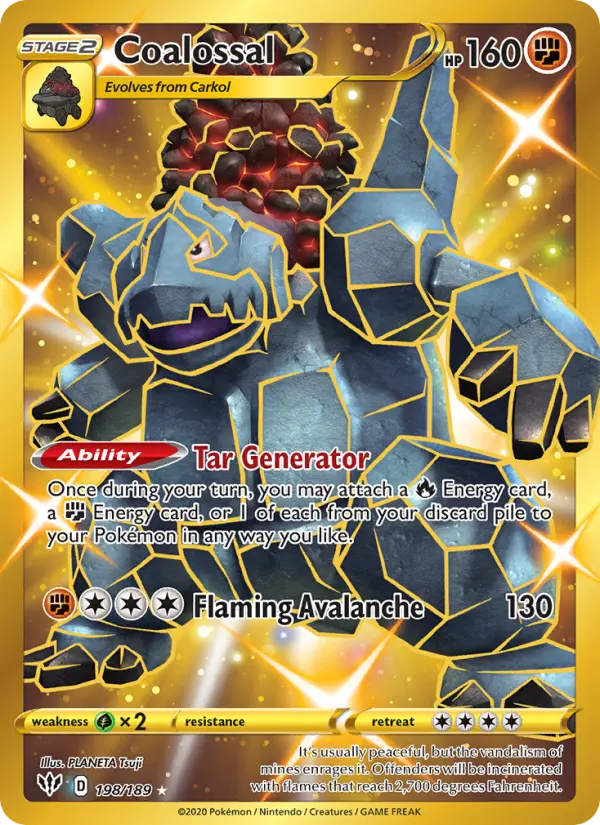 Coalossal — Darkness Ablaze card #198