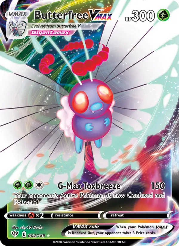 Butterfree VMAX — Darkness Ablaze card #2