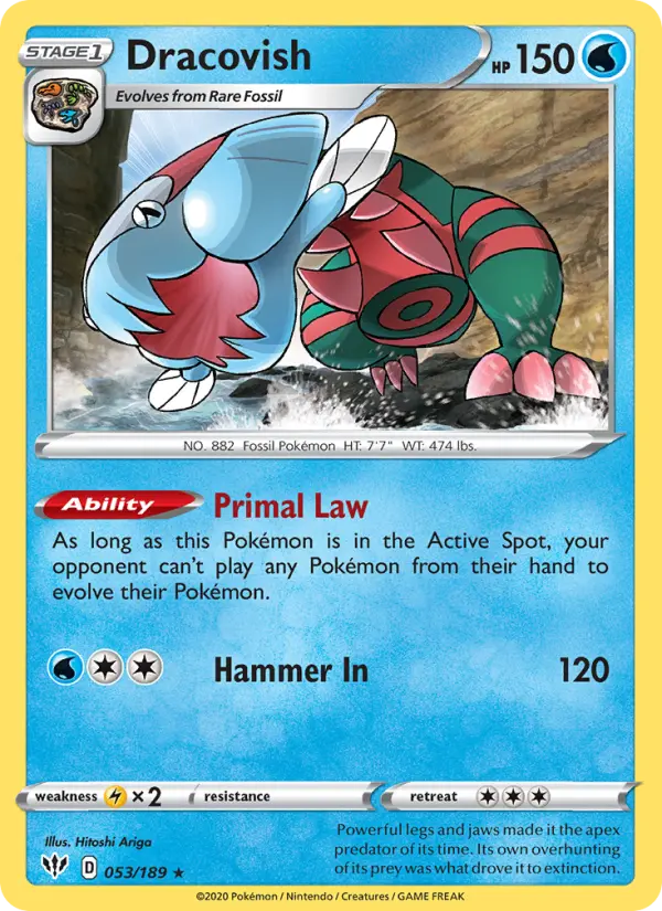 Dracovish — Darkness Ablaze card #53