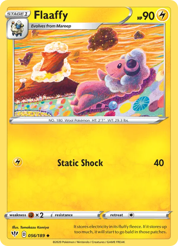 Flaaffy — Darkness Ablaze card #56