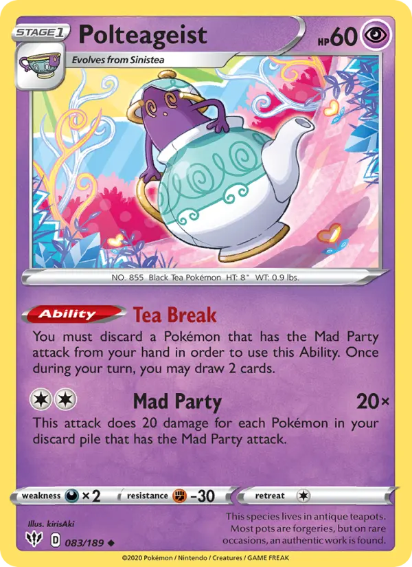 Polteageist — Darkness Ablaze card #83