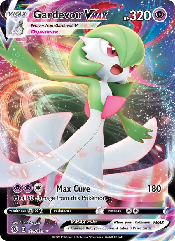 Gardevoir VMAX — Champion's Path card #17