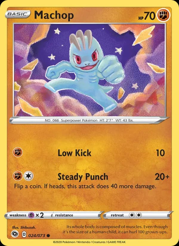 Machop — Champion's Path card #24