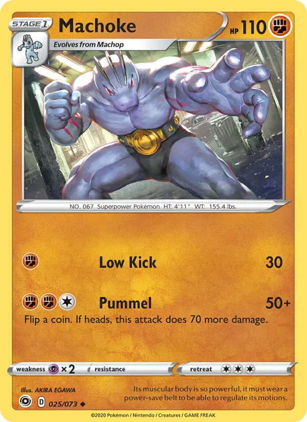 Machoke — Champion's Path card #25
