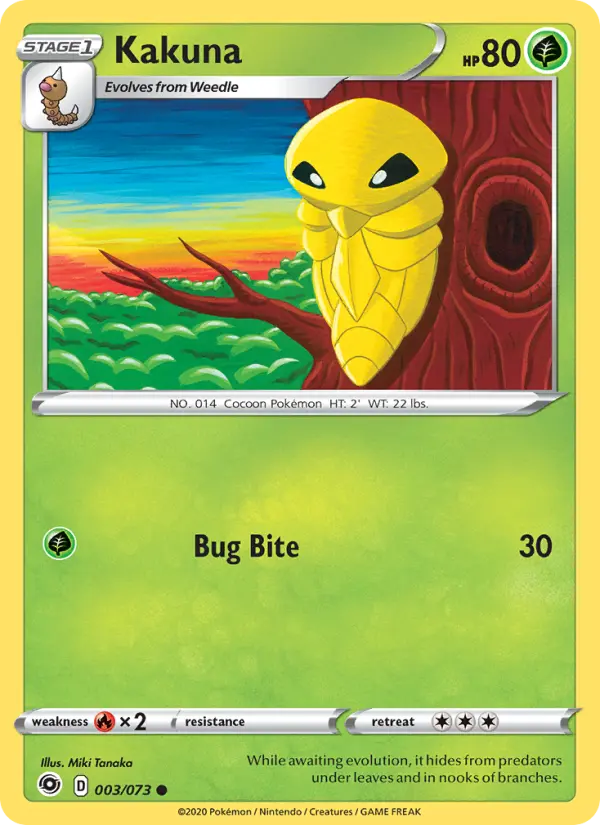Kakuna — Champion's Path card #3
