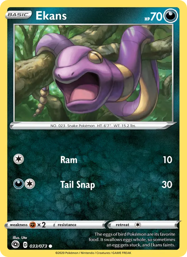 Ekans — Champion's Path card #33