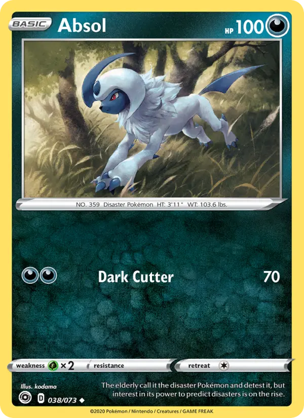 Absol — Champion's Path card #38