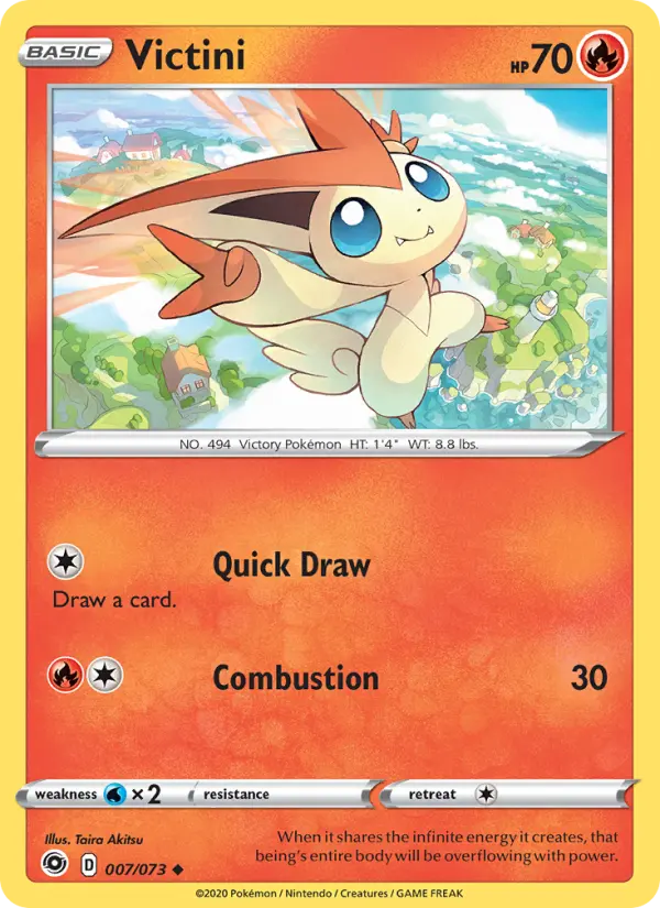 Victini — Champion's Path card #7