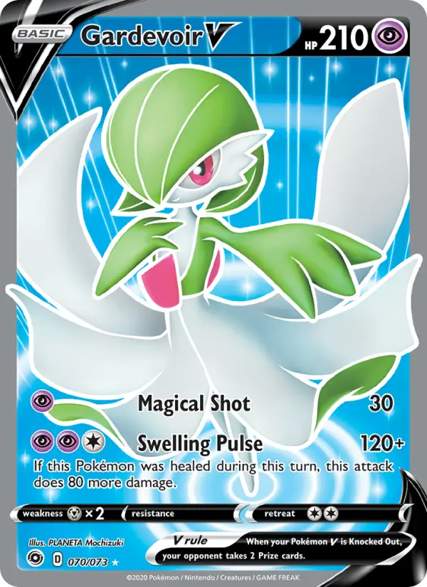 Gardevoir V — Champion's Path card #70