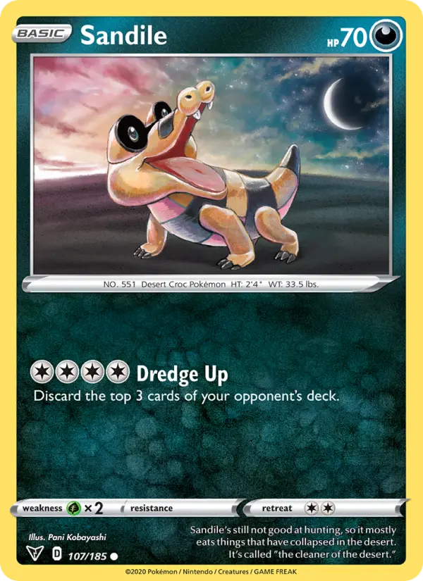 Sandile — Vivid Voltage card #107