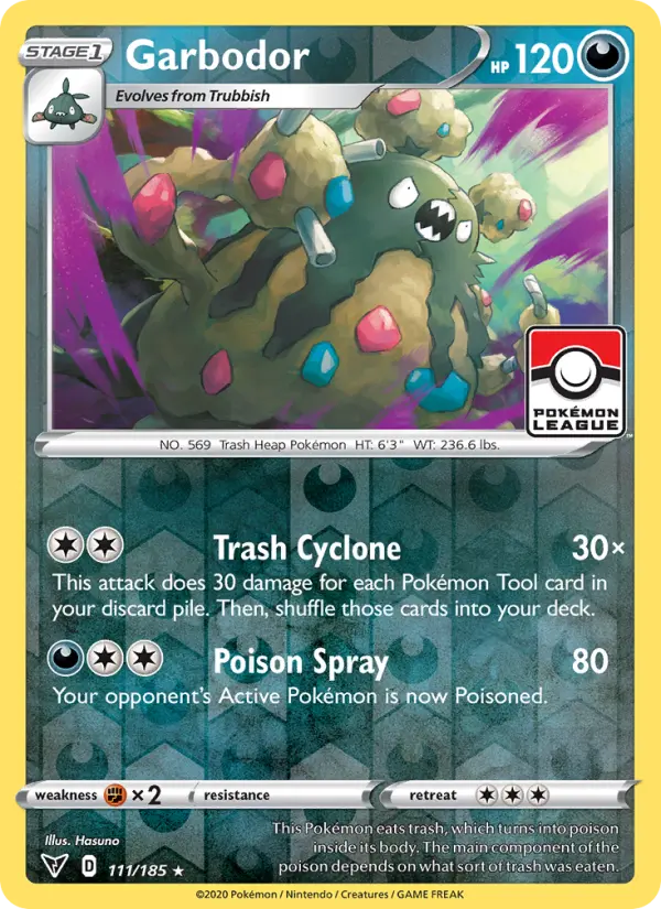 Garbodor — Vivid Voltage card #111