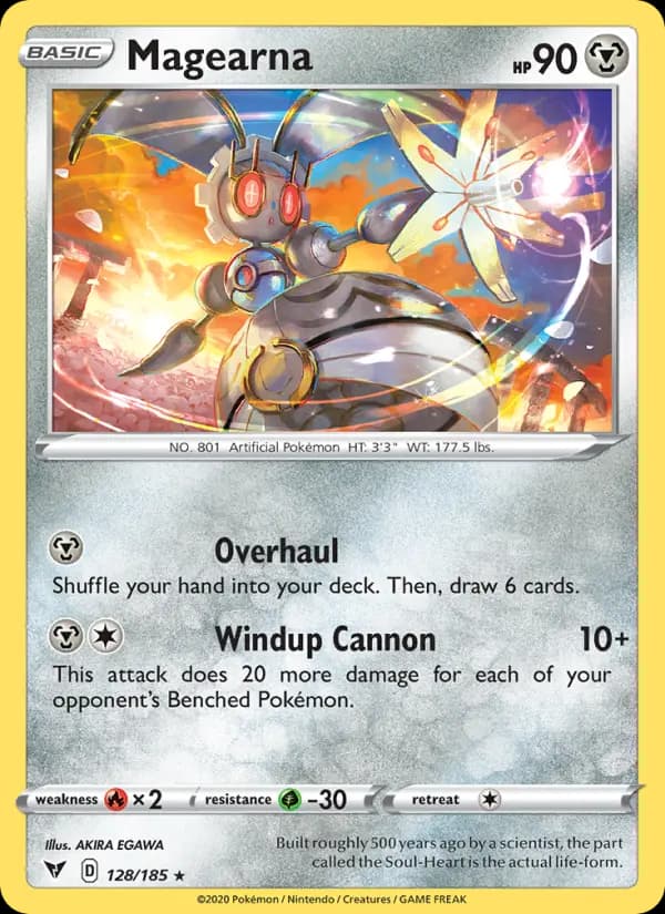 Magearna — Vivid Voltage card #128