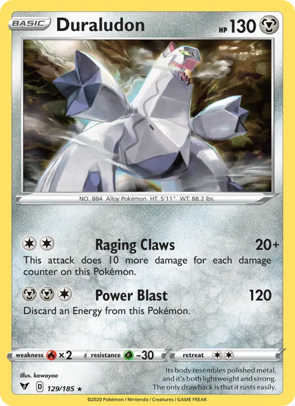 Duraludon — Vivid Voltage card #129