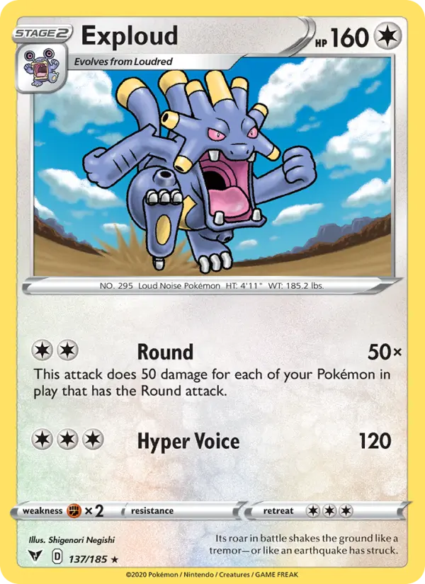 Exploud — Vivid Voltage card #137