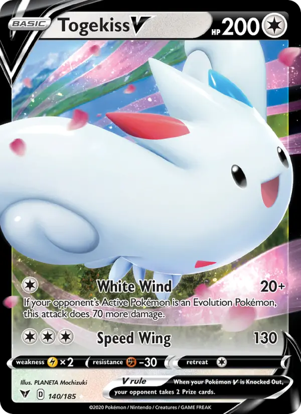Togekiss V — Vivid Voltage card #140