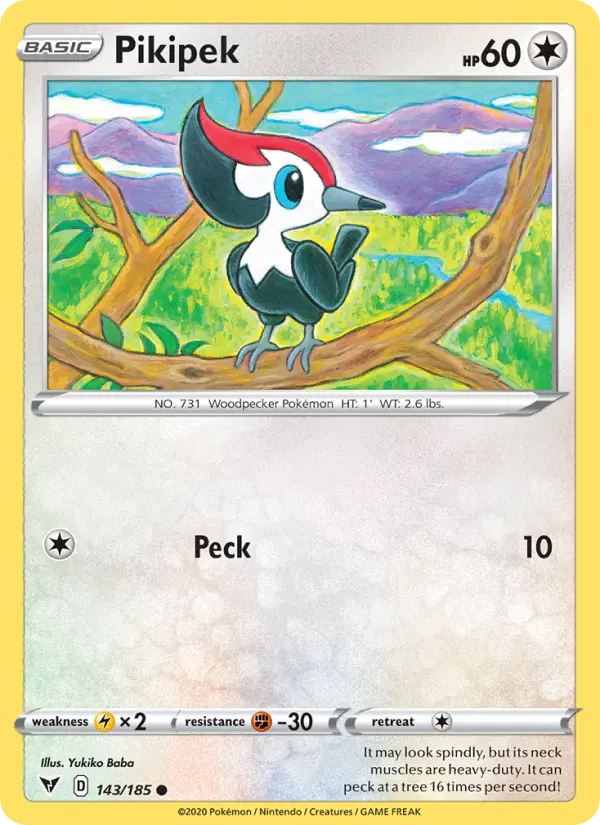 Pikipek — Vivid Voltage card #143