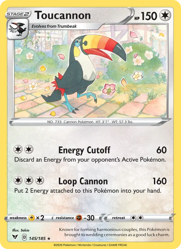 Toucannon — Vivid Voltage card #145