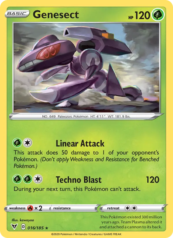 Genesect — Vivid Voltage card #16