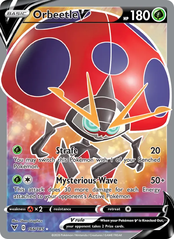 Orbeetle V — Vivid Voltage card #166