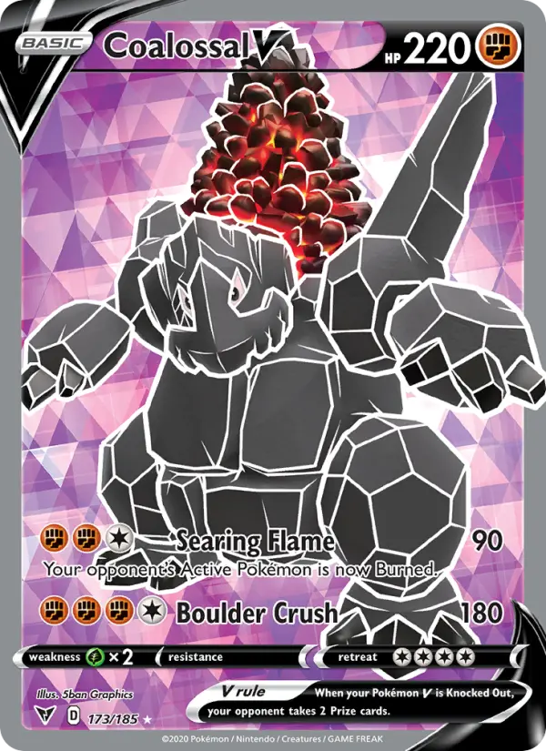 Coalossal V — Vivid Voltage card #173
