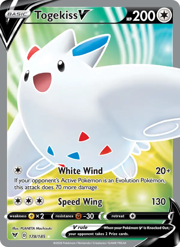Togekiss V — Vivid Voltage card #178