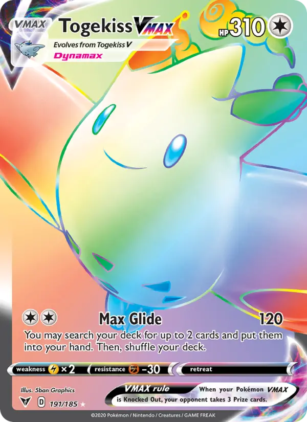 Togekiss VMAX — Vivid Voltage card #191