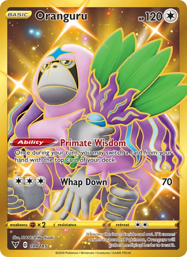 Oranguru — Vivid Voltage card #199