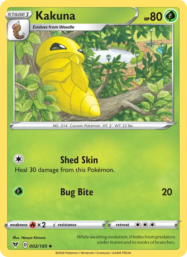 Kakuna — Vivid Voltage card #2