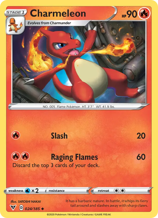 Charmeleon — Vivid Voltage card #24