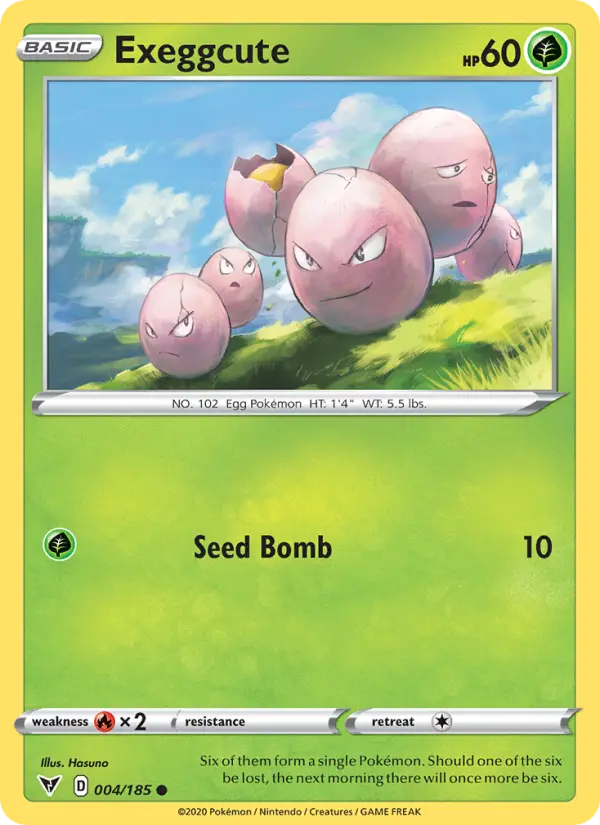 Exeggcute — Vivid Voltage card #4