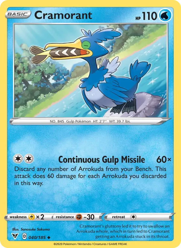 Cramorant — Vivid Voltage card #40