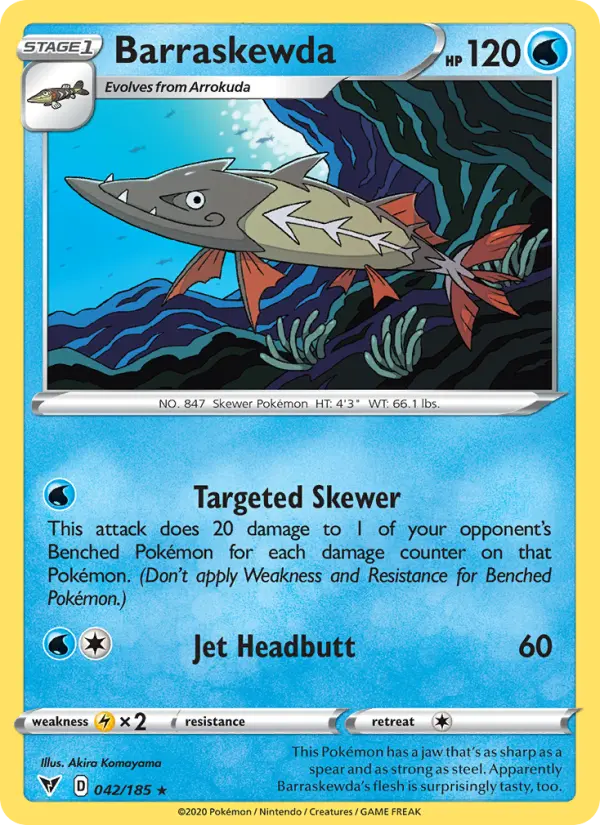 Barraskewda — Vivid Voltage card #42