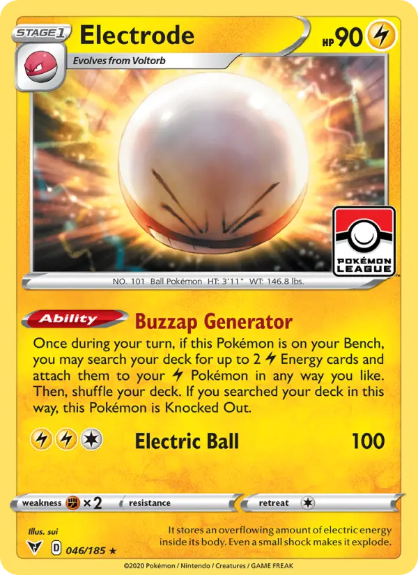 Electrode — Vivid Voltage card #46