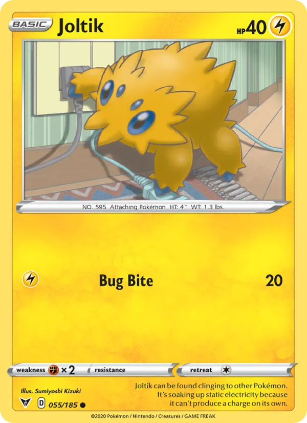 Joltik — Vivid Voltage card #55